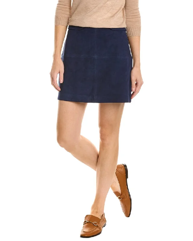 Trina Turk Riya Suede Skirt