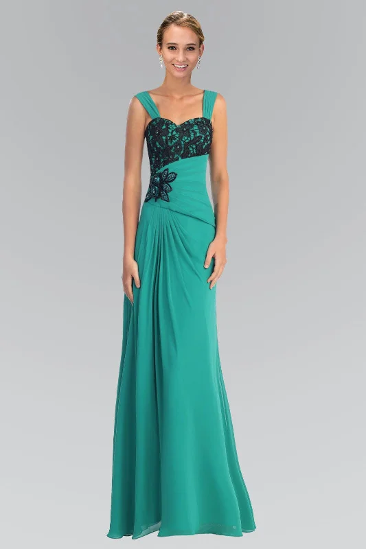 Long Sleeveless Chiffon Dress Formal Gown