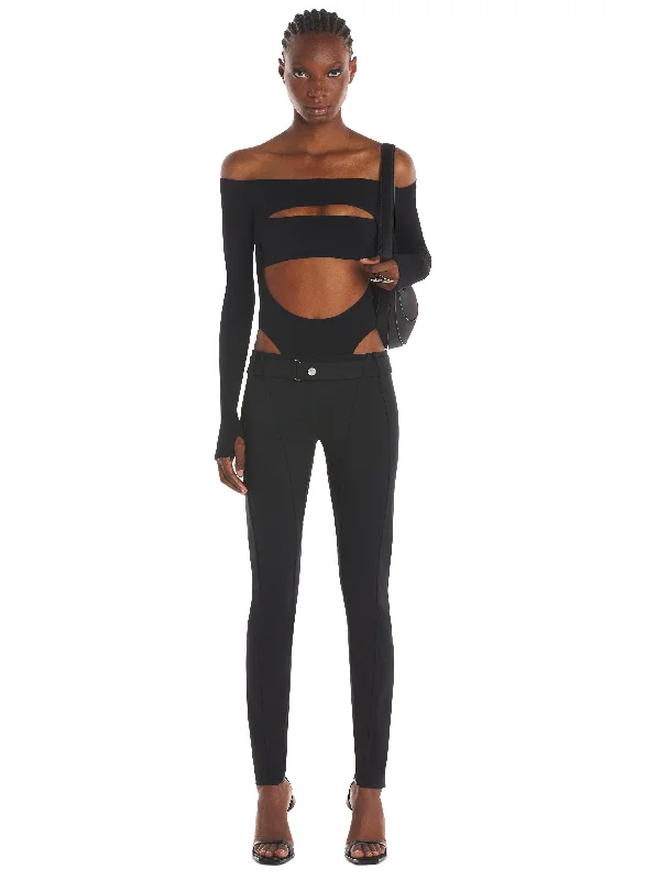 black circle bodysuit