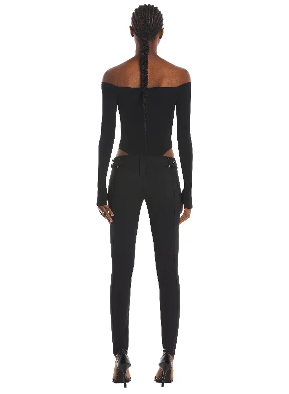 black circle bodysuit