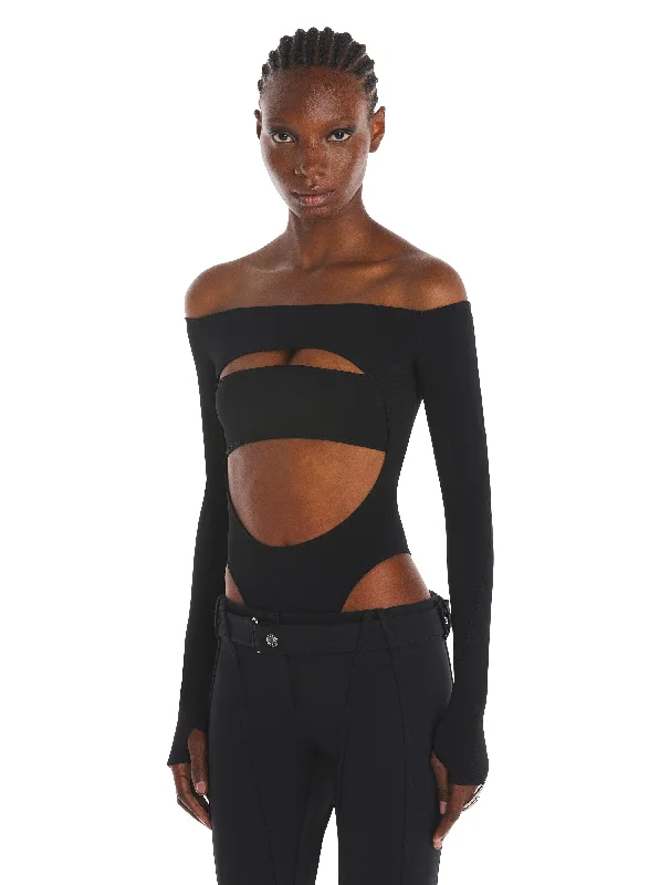 black circle bodysuit