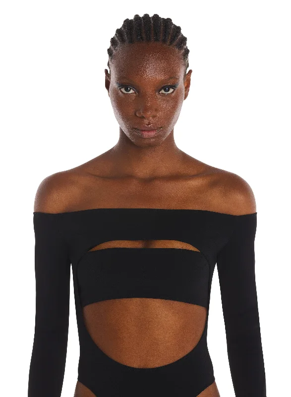 black circle bodysuit