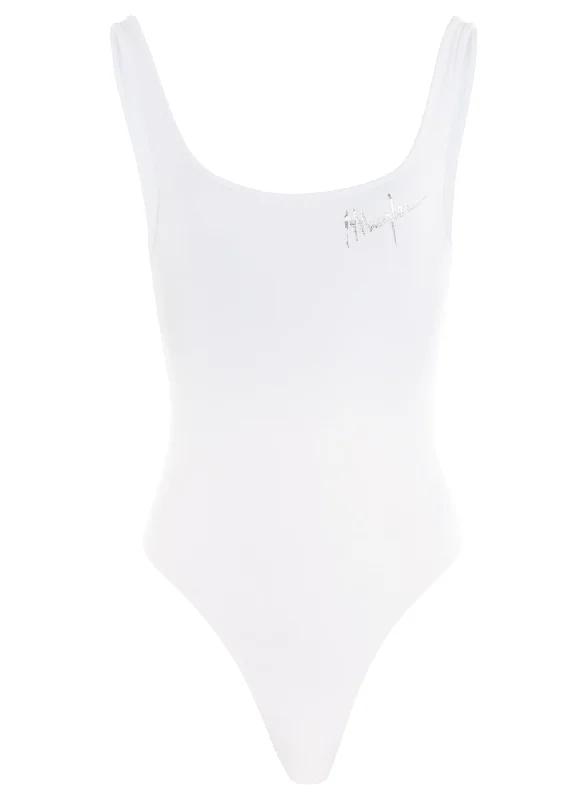 white signature bodysuit