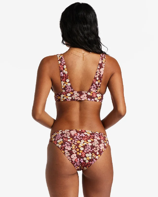 Field Of Dreams Remi Plunge Bikini Top - Multi