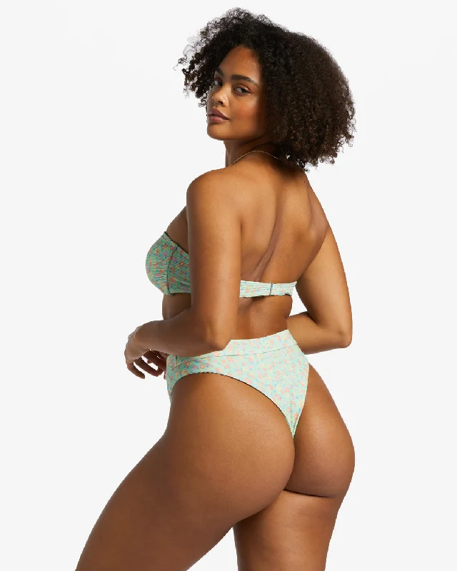 I Sea You Tanlines High Waist Bikini Bottoms - Spearmint