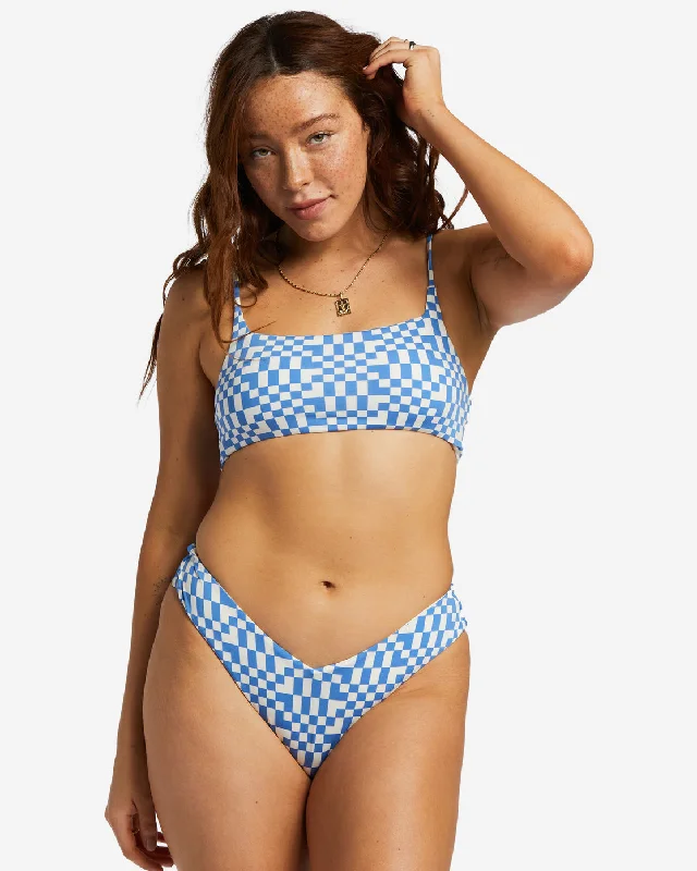 Out Of The Blue Zoe Crop Bikini Top - Seaside