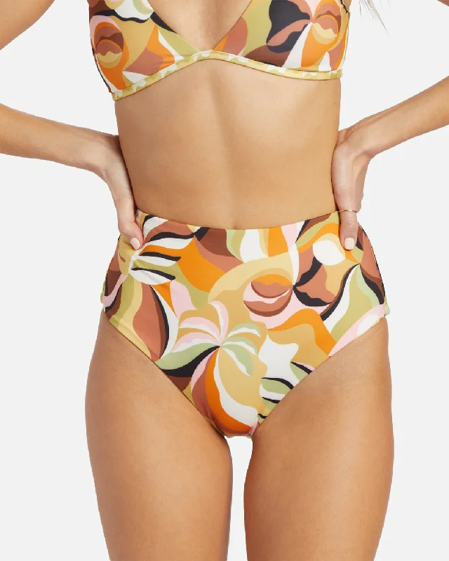 Return To Paradise Rev H Retro Bikini Bottom - Multi