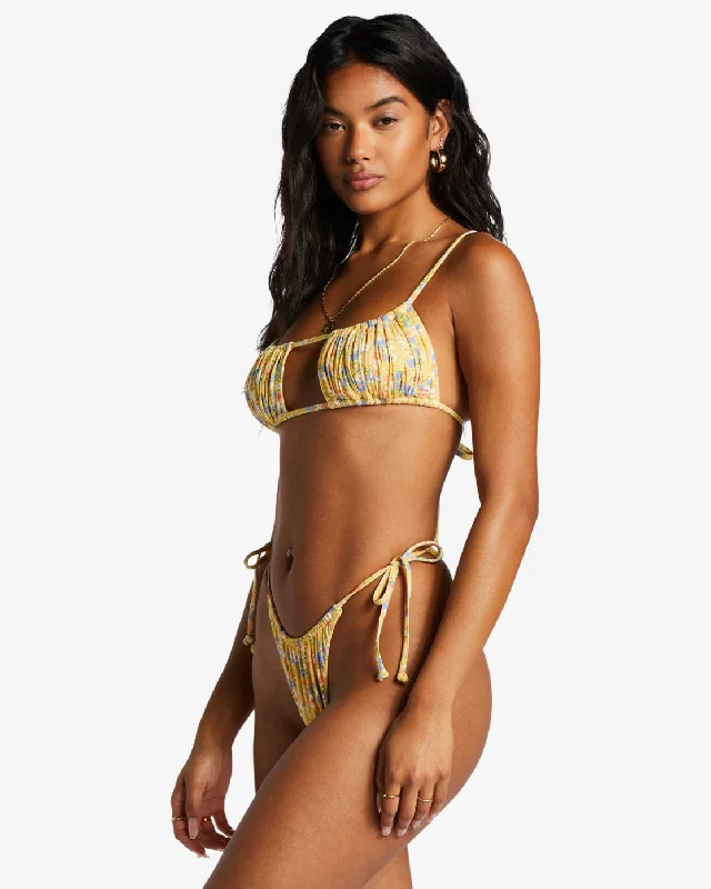 Southern Floral Alina Bralette Bikini Top - Multi