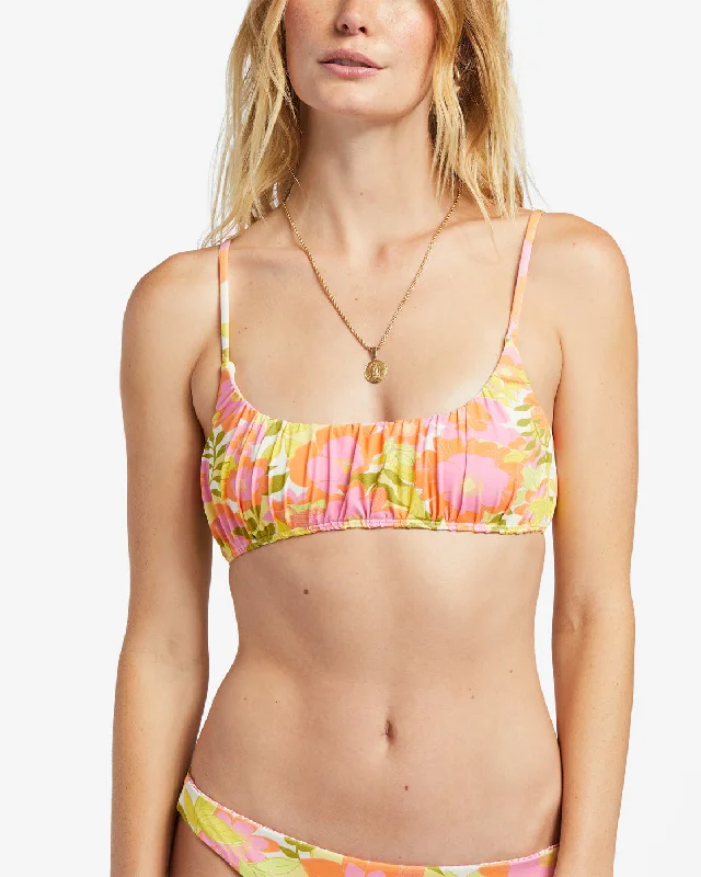 Summer Folk Bralette Bikini Top - Multi