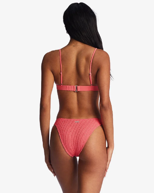 Summer High Hike Bikini Bottoms - Coral Crush