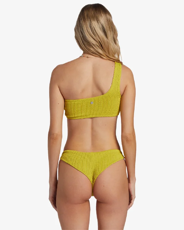 Summer High Tanga Bikini Bottoms - Tart Lime