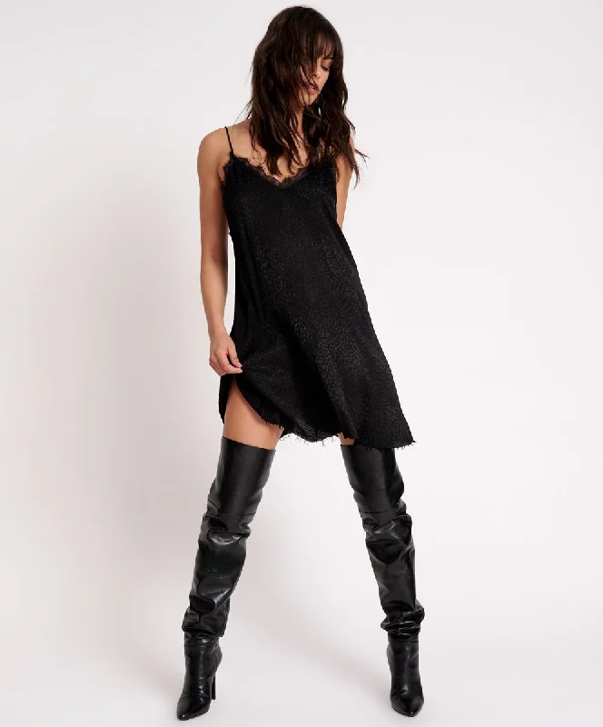 BLACK ANGEL DELIRIOUS SLIP DRESS