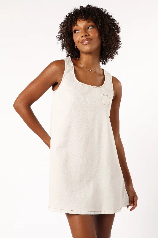 Colson Mini Dress - White