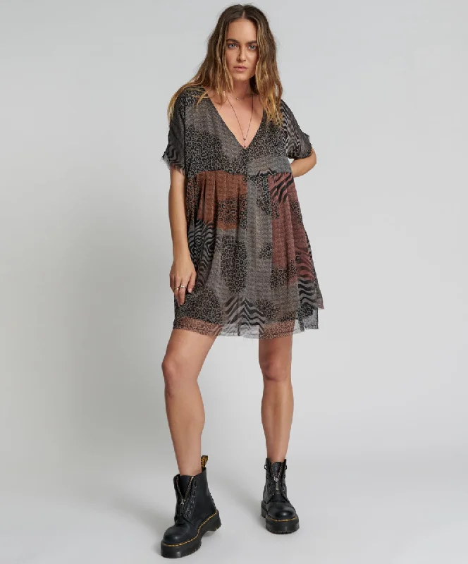 DILEMA OVERSIZED MINI DRESS