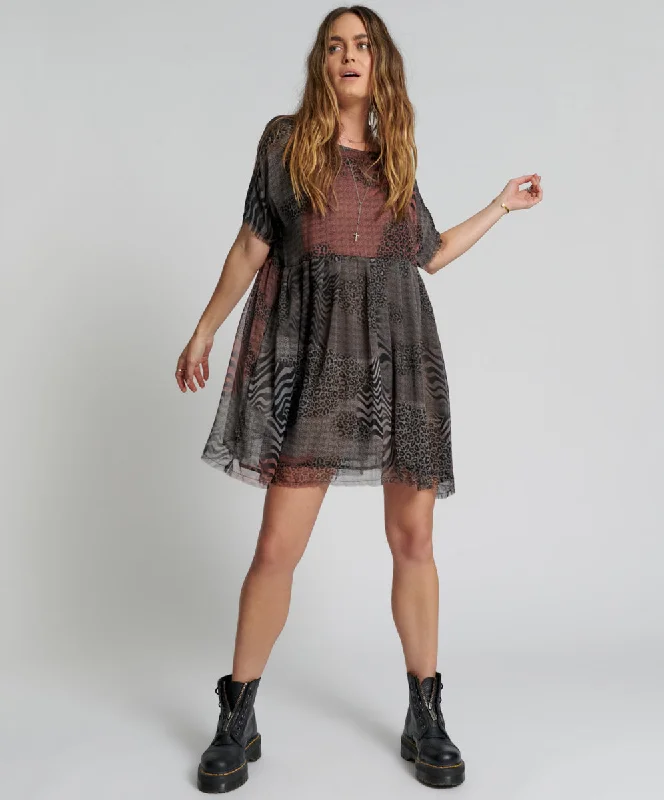 DILEMA OVERSIZED MINI DRESS