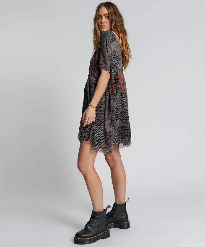 DILEMA OVERSIZED MINI DRESS