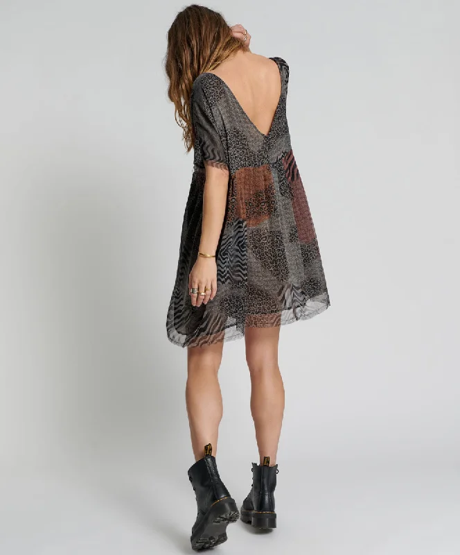 DILEMA OVERSIZED MINI DRESS