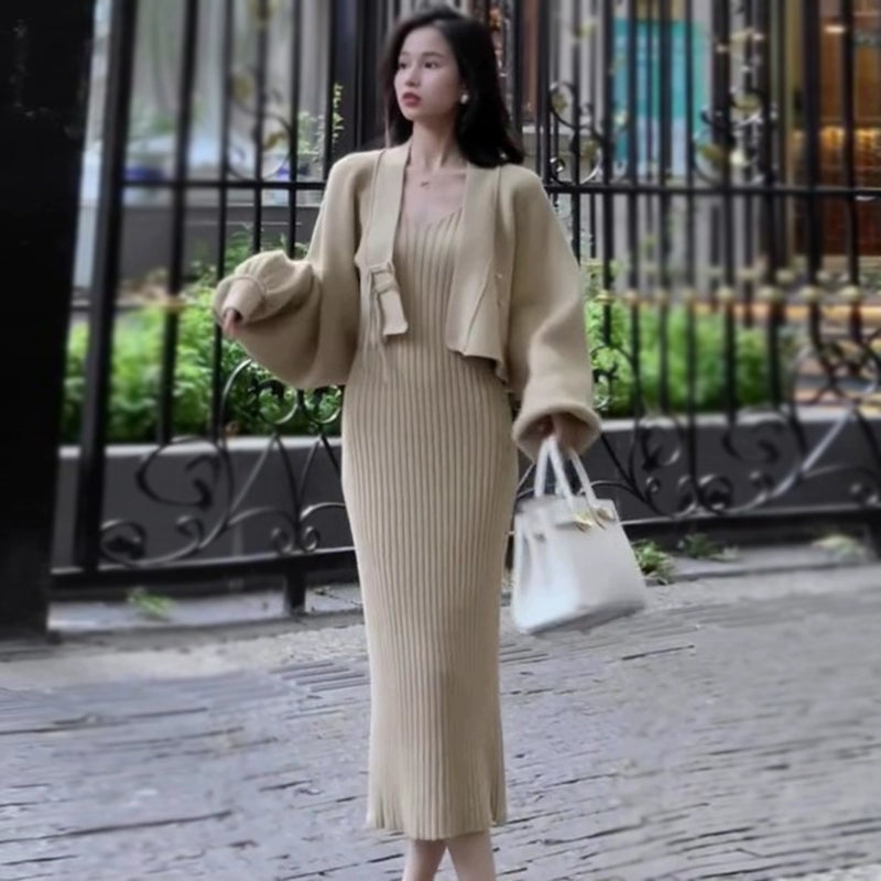 S(40.00 kg-47.50 kg) / Khaki suit