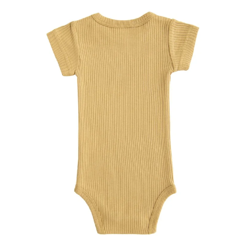 Yellow SS Modal Bodysuit