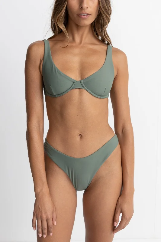 Classic Underwire Top Olive