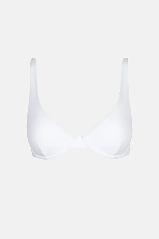 Classic Underwire Top White