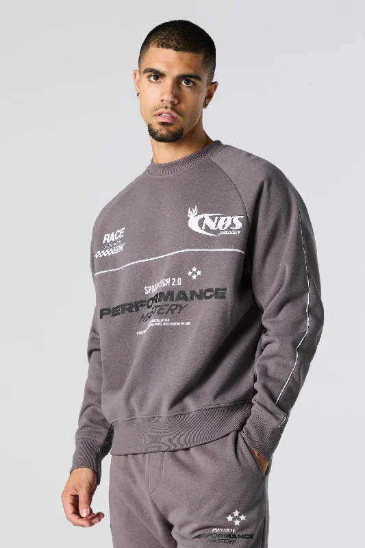 Performance Graphic Fleece Sweatshirt