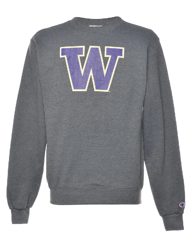 Champion W Printed Sweatshirt - S