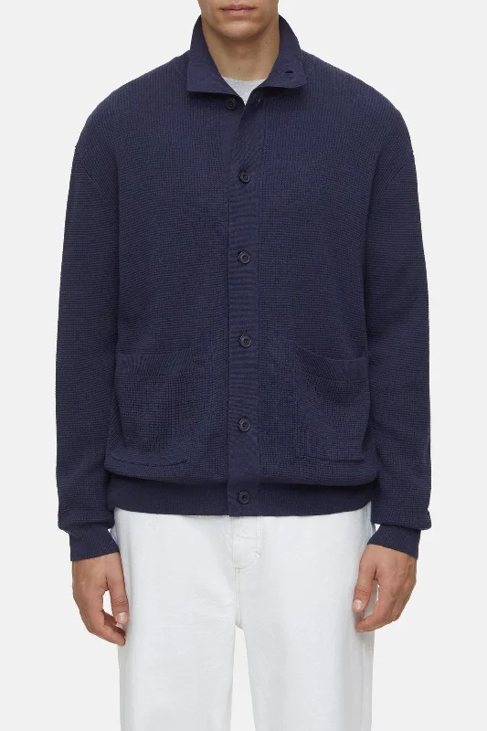 Closed Navy Knit Cardigan