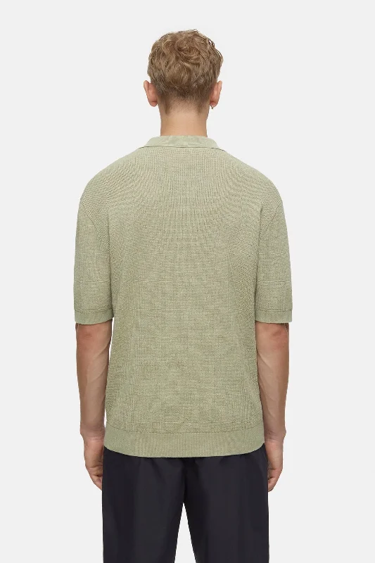 Closed Sage Green Knit Polo