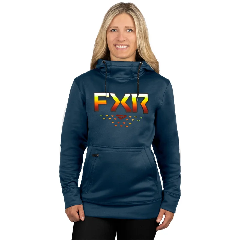 FXR  Slate Inferno Helium Tech Pullover Hoodie Hoody Fleece Shell DWR Finish