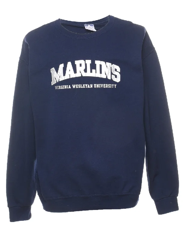 Marlins Printed Sweatshirt - L