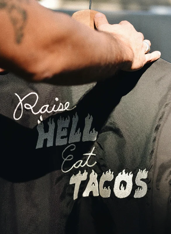 Raise Hell Eat Tacos Jacket