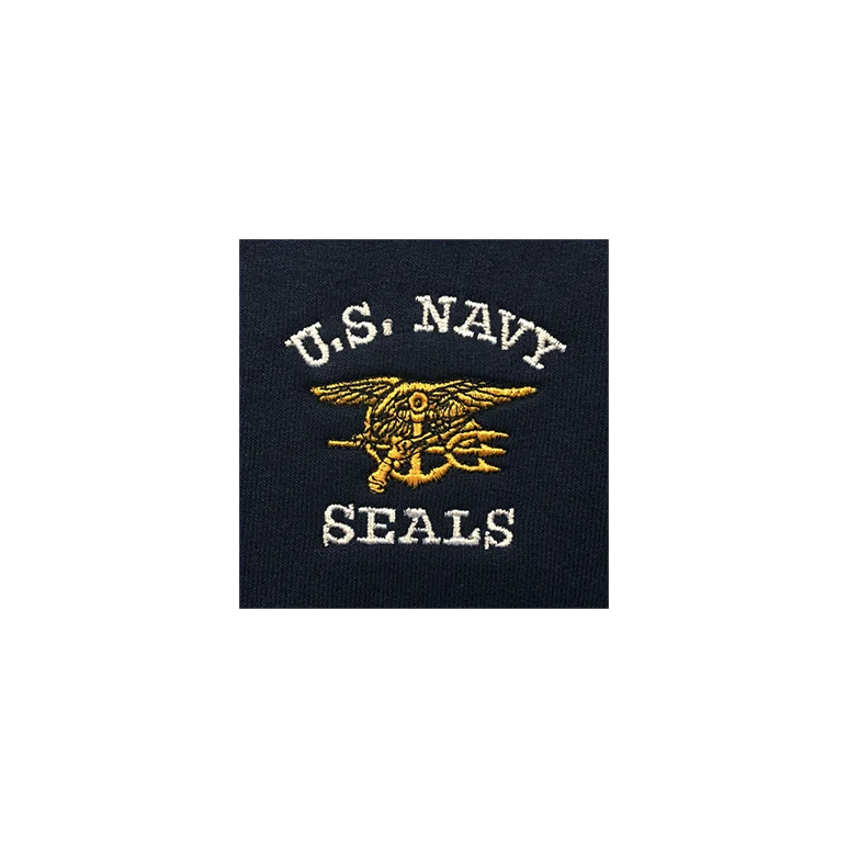 US NAVY SEALS and Trident Essential Fleece Hooded Sweatshirt