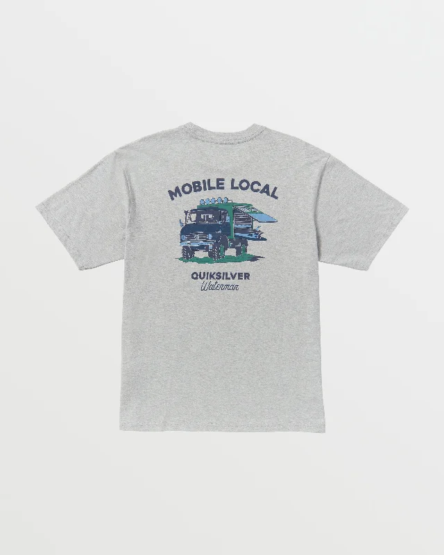 Waterman Mobile Local T-Shirt - Athletic Heather