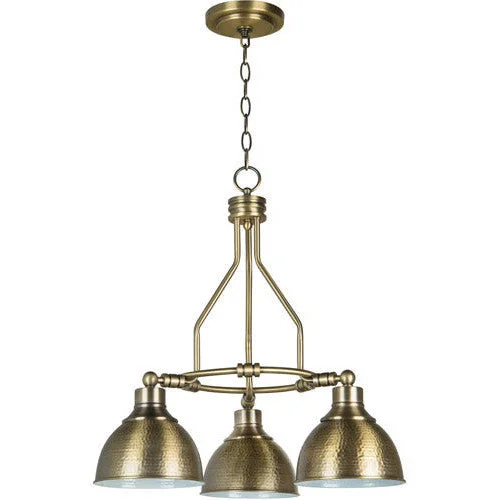 Art Deco Chandeliers for a Retro - Glam LookArt Deco Chandeliers for a Retro - Glam LookTimarron 3 Light Down Chandelier in Legacy Brass