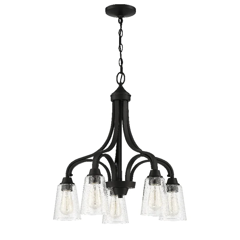 Chandeliers with Adjustable Height for Custom InstallationChandeliers with Adjustable Height for Custom InstallationGrace 5 Light Down Chandelier in Espresso (Clear Seeded Glass) Chandeliers with Adjustable Height for Custom InstallationChandeliers with Adjustable Height for Custom InstallationGrace 5 Light Down Chandelier in Espresso (Clear Seeded Glass)