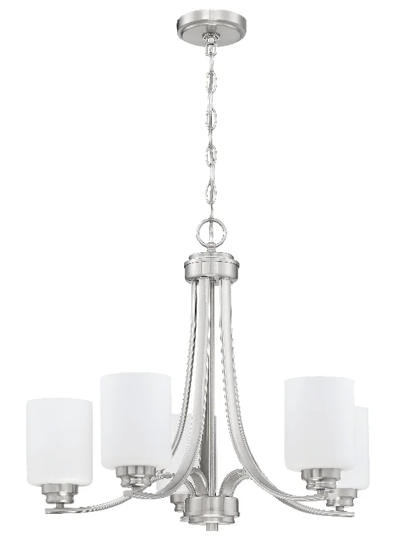 Minimalist Chandeliers for Sleek and Simple InteriorsMinimalist Chandeliers for Sleek and Simple InteriorsBolden 5 Light Chandelier in Brushed Polished Nickel (White Glass) Minimalist Chandeliers for Sleek and Simple InteriorsMinimalist Chandeliers for Sleek and Simple InteriorsBolden 5 Light Chandelier in Brushed Polished Nickel (White Glass)