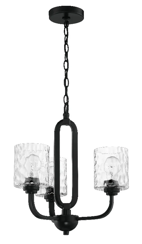 Oversized Chandeliers as a Statement Piece in Living RoomsOversized Chandeliers as a Statement Piece in Living RoomsCollins 3 Light Chandelier in Flat Black