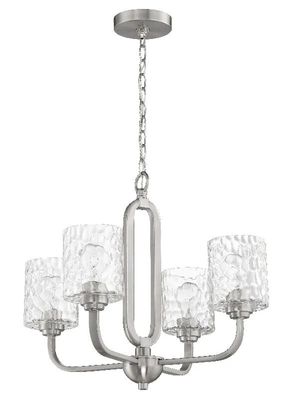 Modern Crystal Chandeliers for Contemporary HomesModern Crystal Chandeliers for Contemporary HomesCollins 4 Light Chandelier in Brushed Polished Nickel Modern Crystal Chandeliers for Contemporary HomesModern Crystal Chandeliers for Contemporary HomesCollins 4 Light Chandelier in Brushed Polished Nickel