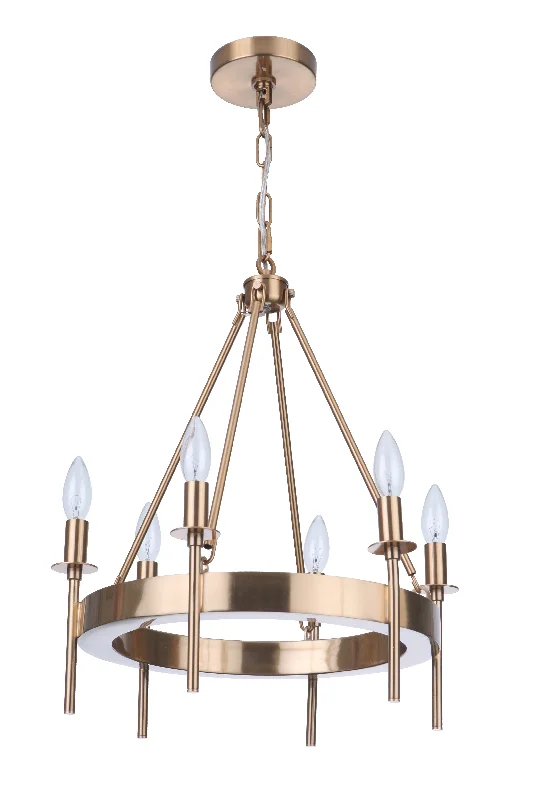 Chandeliers with Venetian Glass for a Luxurious LookChandeliers with Venetian Glass for a Luxurious LookLarrson 6 Light Chandelier in Satin Brass