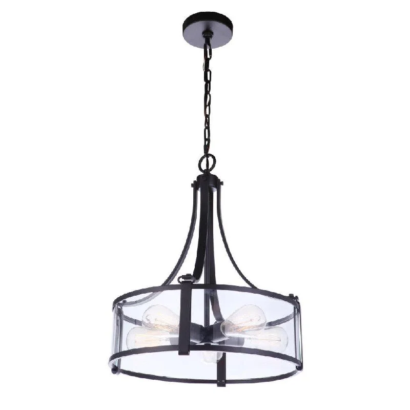 Modern Crystal Chandeliers for Contemporary HomesModern Crystal Chandeliers for Contemporary HomesElliot 5 Light Pendant in Flat Black