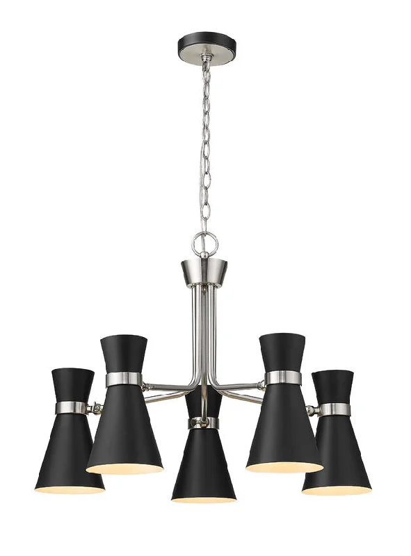 Chandeliers with Metal Frames in Bronze FinishChandeliers with Metal Frames in Bronze Finish728-5MB-BN Chandeliers with Metal Frames in Bronze FinishChandeliers with Metal Frames in Bronze Finish728-5MB-BN