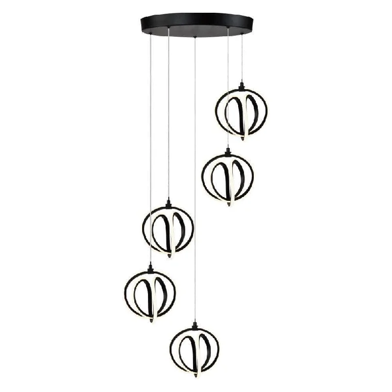 Chandeliers with Metal Frames in Silver FinishChandeliers with Metal Frames in Silver FinishRose 5-Light LED Chandelier Chandeliers with Metal Frames in Silver FinishChandeliers with Metal Frames in Silver FinishRose 5-Light LED Chandelier