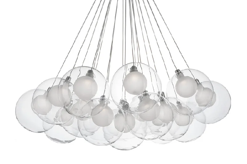 Chandeliers with Metal Frames in Copper FinishChandeliers with Metal Frames in Copper FinishKuzco Lighting BOLLA CH3128 Chandelier