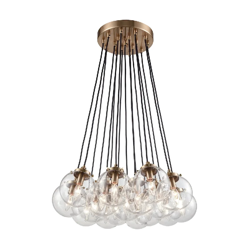 Chandeliers with Murano Glass for a High - End Artistic TouchChandeliers with Murano Glass for a High - End Artistic TouchBoudreaux 17-Light Chandelier in Satin Brass with Sphere-shaped Glass ELK Lighting Chandeliers with Murano Glass for a High - End Artistic TouchChandeliers with Murano Glass for a High - End Artistic TouchBoudreaux 17-Light Chandelier in Satin Brass with Sphere-shaped Glass ELK Lighting