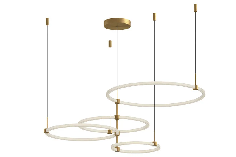 Chandeliers with Frosted Glass for a Softer Light DiffusionChandeliers with Frosted Glass for a Softer Light DiffusionKuzco Lighting BRUNI CH24755 Chandelier