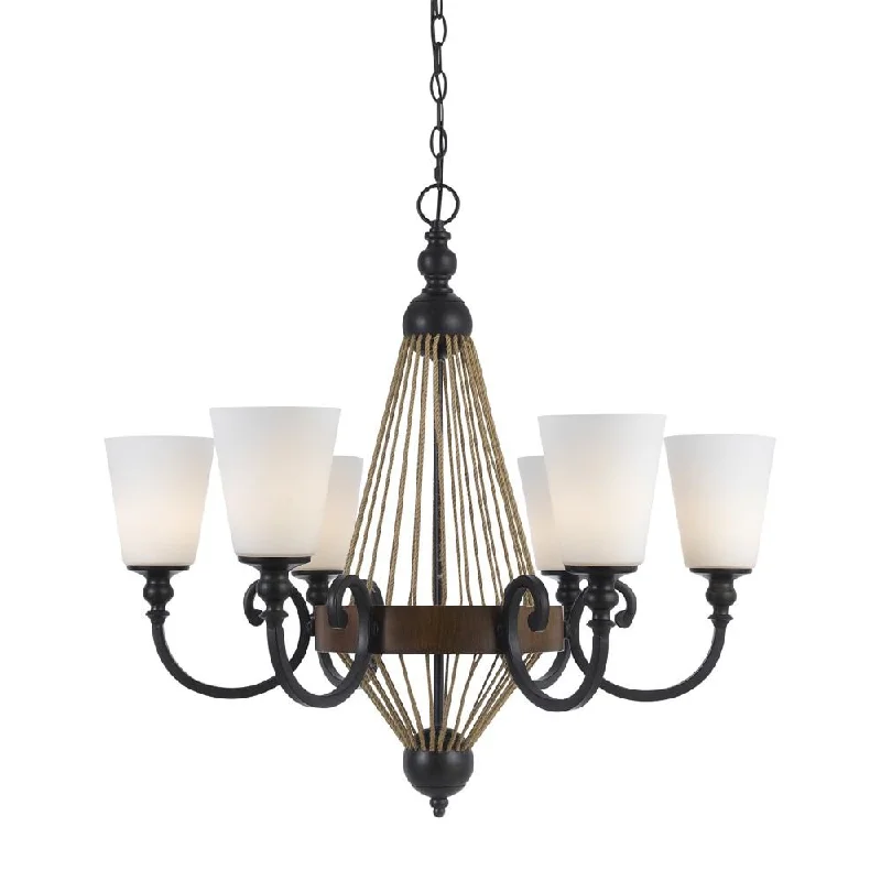 Mini Chandeliers for Adding Charm to Small SpacesMini Chandeliers for Adding Charm to Small SpacesCal Lighting FX-3563/6 6 Light Monticello Chandelier