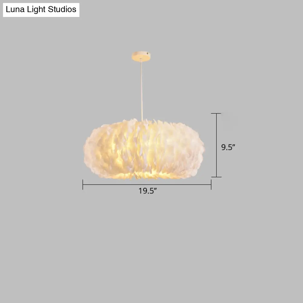 Chandeliers with Clear Crystal for a Sparkling EffectChandeliers with Clear Crystal for a Sparkling EffectWhite Feather Donut Pendant Lamp for Bedroom Ceiling Chandeliers with Clear Crystal for a Sparkling EffectChandeliers with Clear Crystal for a Sparkling EffectWhite Feather Donut Pendant Lamp for Bedroom Ceiling