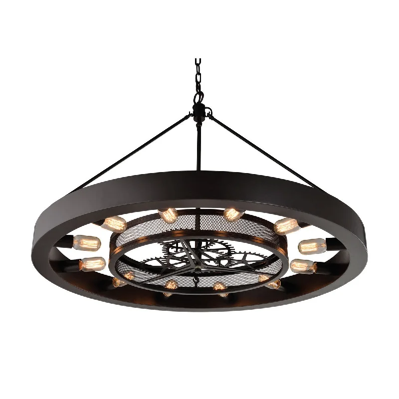 Victorian - Inspired Chandeliers with Ornate DetailsVictorian - Inspired Chandeliers with Ornate DetailsELK Lighting Chronology 12 Light Chandelier - 32237/12