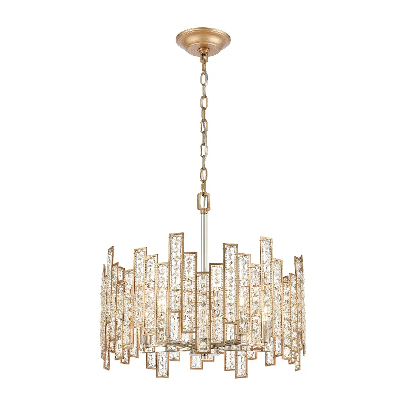 Chandeliers with Frosted Glass for a Softer Light DiffusionChandeliers with Frosted Glass for a Softer Light DiffusionEquilibrium 5-Light Chandelier in Matte Gold with Clear Crystal ELK Lighting Chandeliers with Frosted Glass for a Softer Light DiffusionChandeliers with Frosted Glass for a Softer Light DiffusionEquilibrium 5-Light Chandelier in Matte Gold with Clear Crystal ELK Lighting